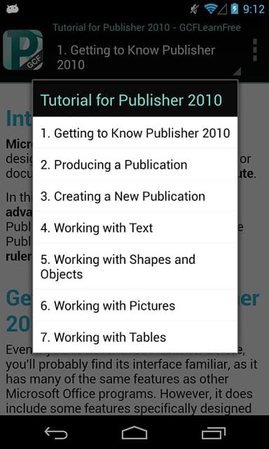 GCF Publisher 2010 Tutorial截图3