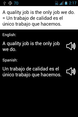 Construction Spanish DEMO截图4