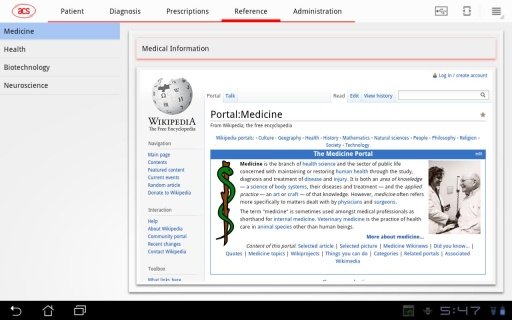 ACS-Medical Practitioner Demo截图1