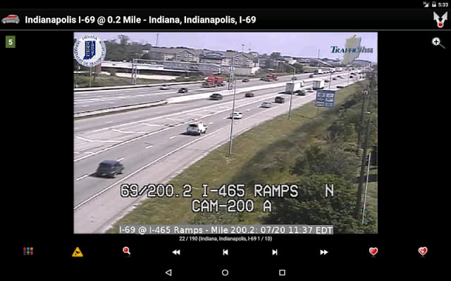 Cameras Indiana - traffic cams截图10