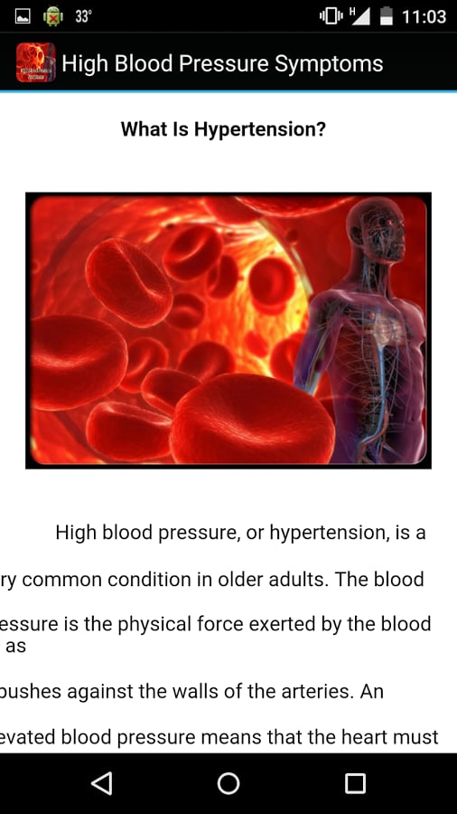 High Blood Pressure Symp...截图3