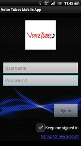 Voice Tubes Mobile App截图2