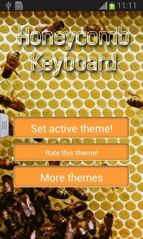 Honeycomb Keyboard截图1