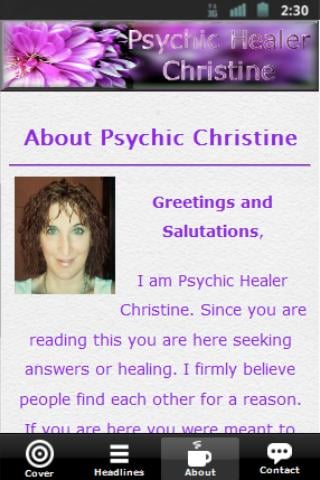 Clairvoyant Psychic Christine截图1