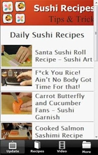 Recipe : Sushi (FREE)截图11