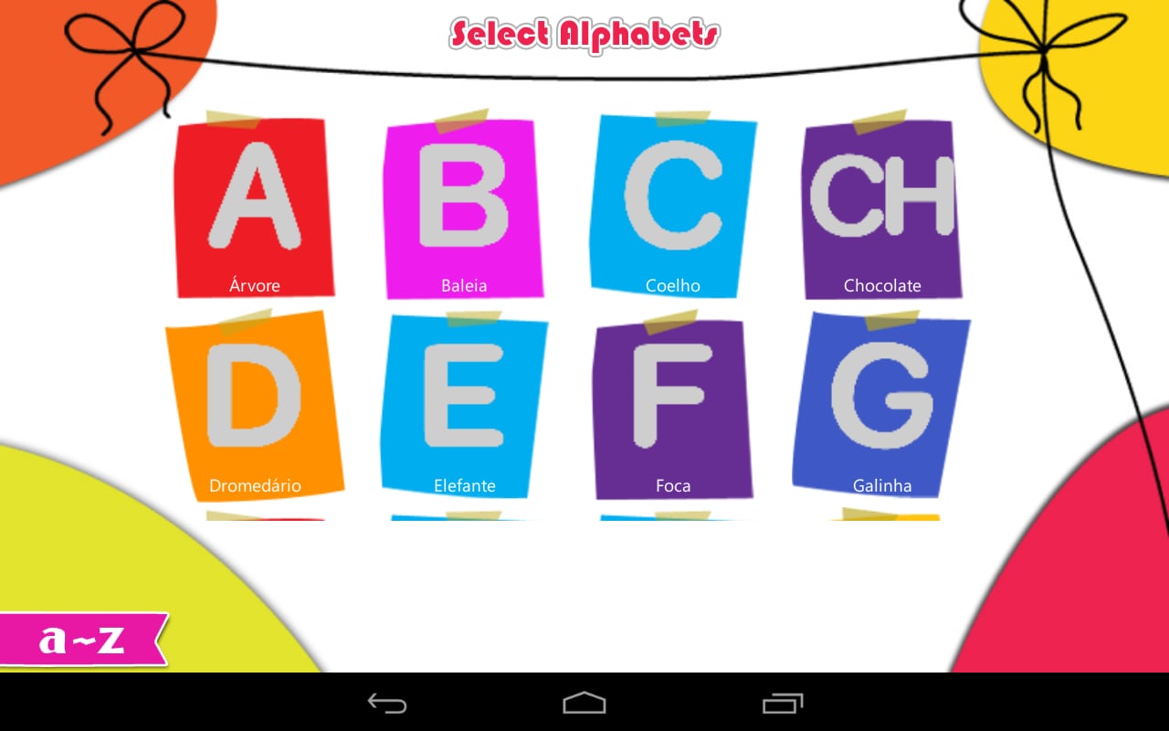 Learn Portuguese Alphabe...截图4