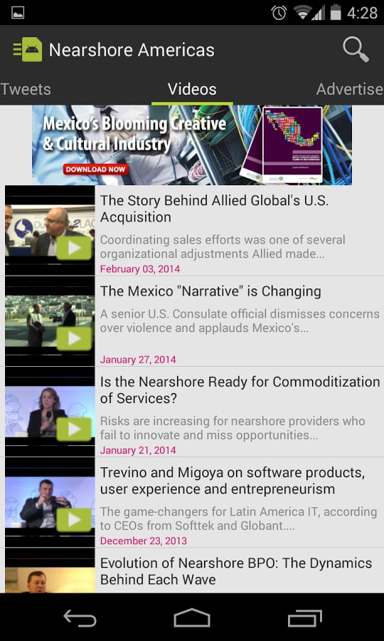 Nearshore Americas截图1