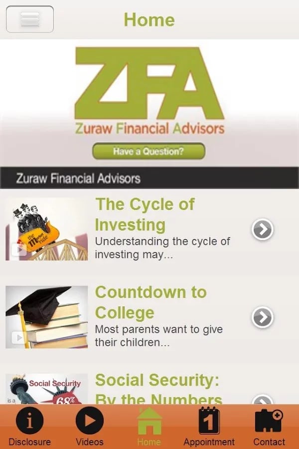 Zuraw Financial Advisors截图1