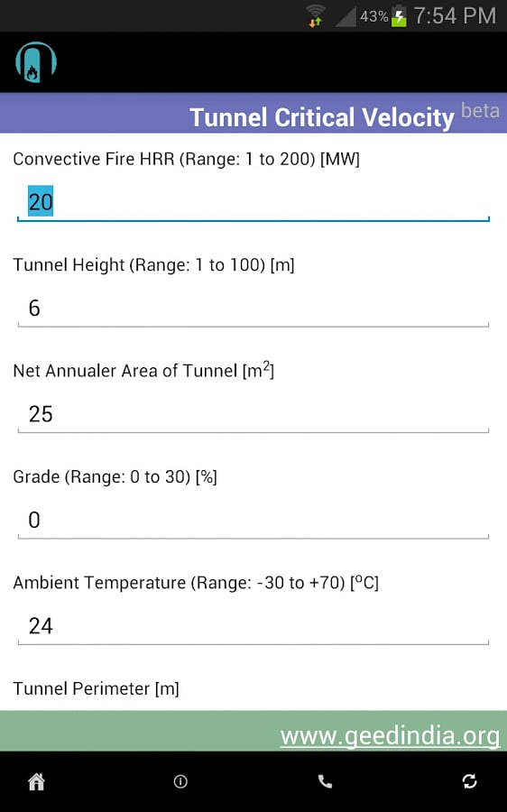 Tunnel Critical Velocity截图2