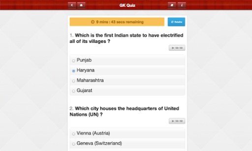 India GK Quiz Questions截图8