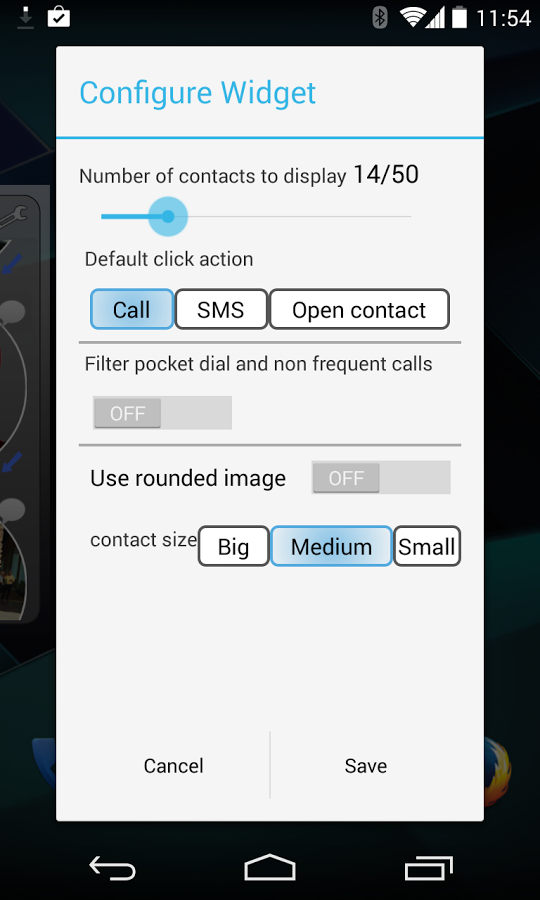 CallWho Smart contacts widget截图5