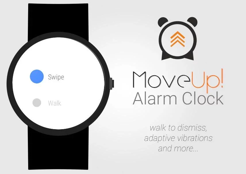 MoveUp! Alarm Clock for Wear截图5