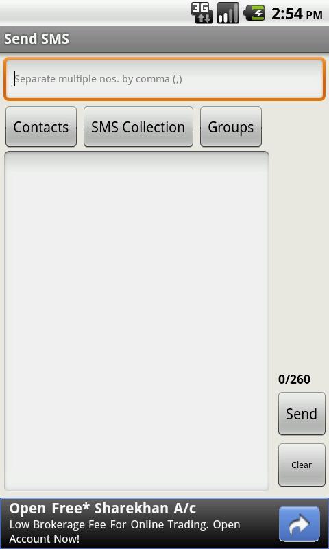 FreeSMS : Free SMS to India截图2