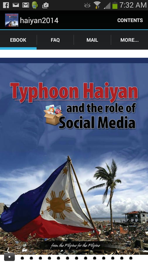 Typhoon Haiyan &amp; social ...截图2
