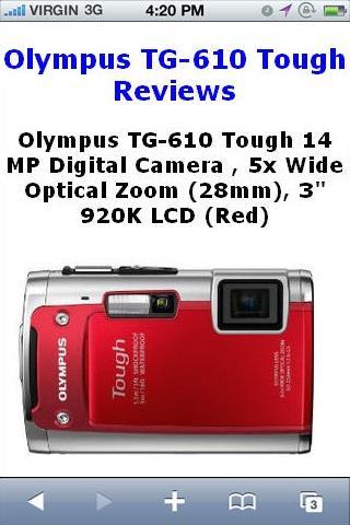 TG610 Digital Camera Rev...截图1