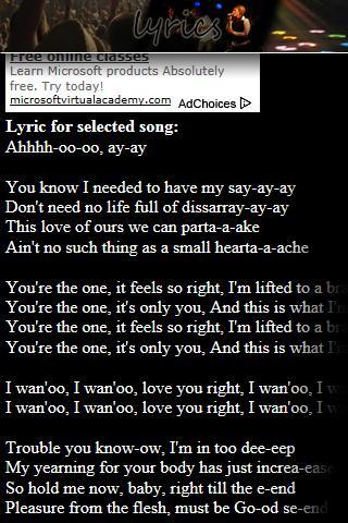 Calypso Lyrics Free截图1