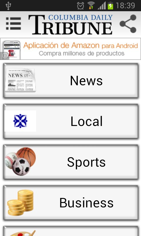 RSS Reader - Columbia Da...截图4