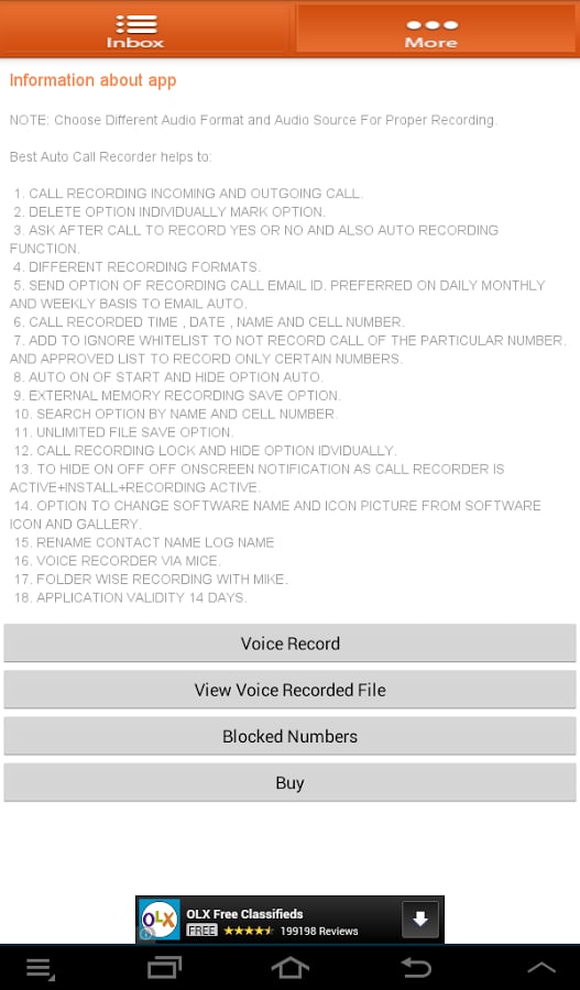 BEST AUTO CALL RECORDER截图3