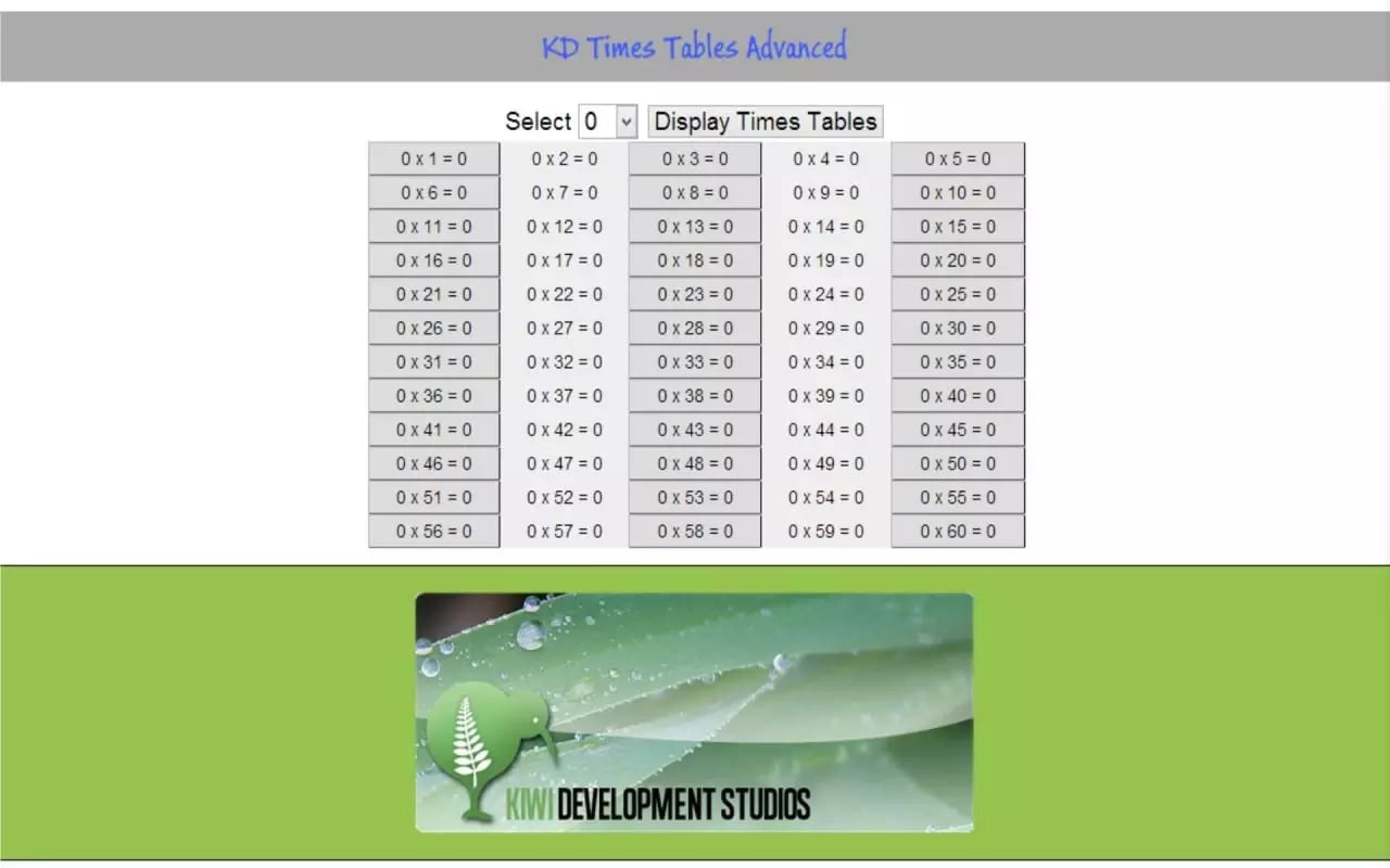 KD Times Tables Advanced截图2