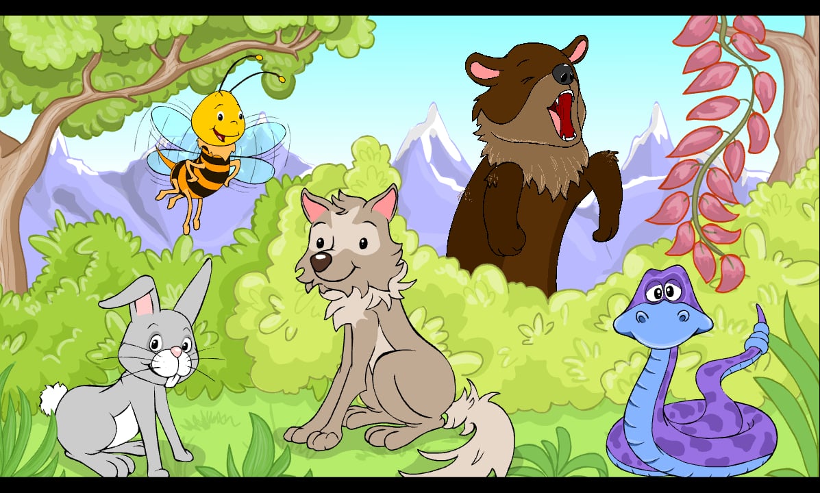 EDU Forest Animals截图2