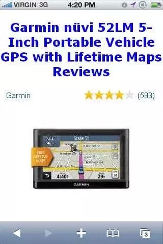 Portable GPS 52LM Review...截图2