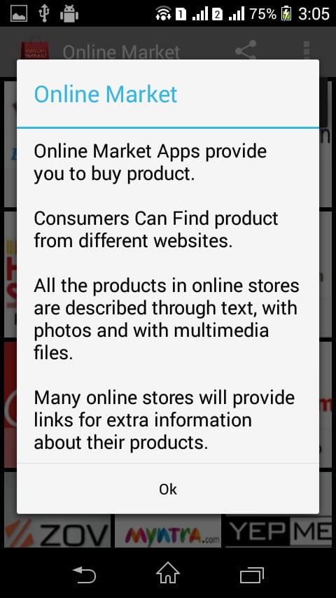 Online Market截图1