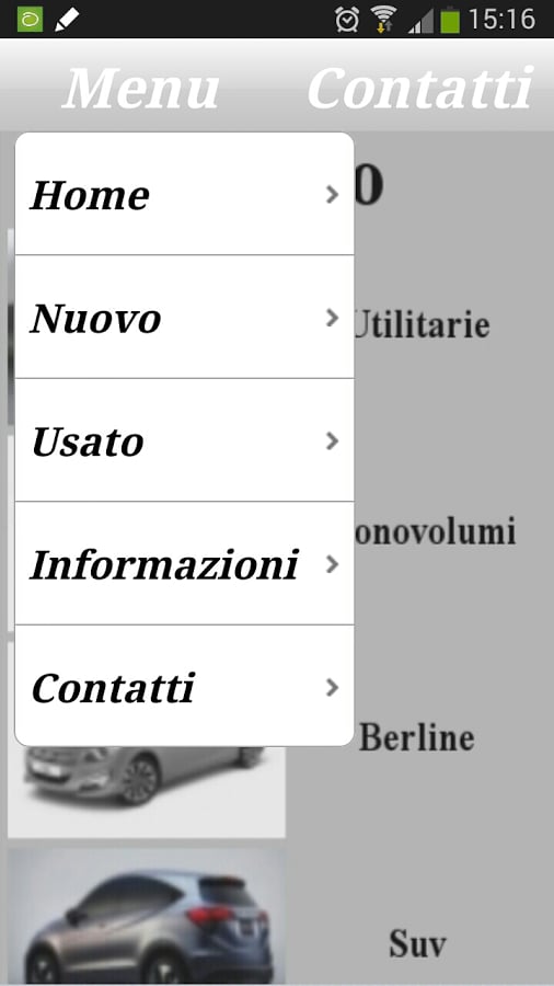 La mia concessionaria in un app截图1