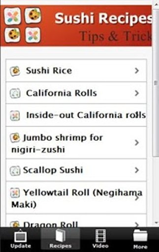 Recipe : Sushi (FREE)截图2