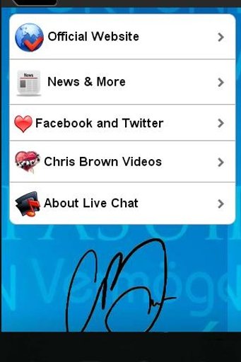 Chris Brown Chat &amp; Pictures+截图1