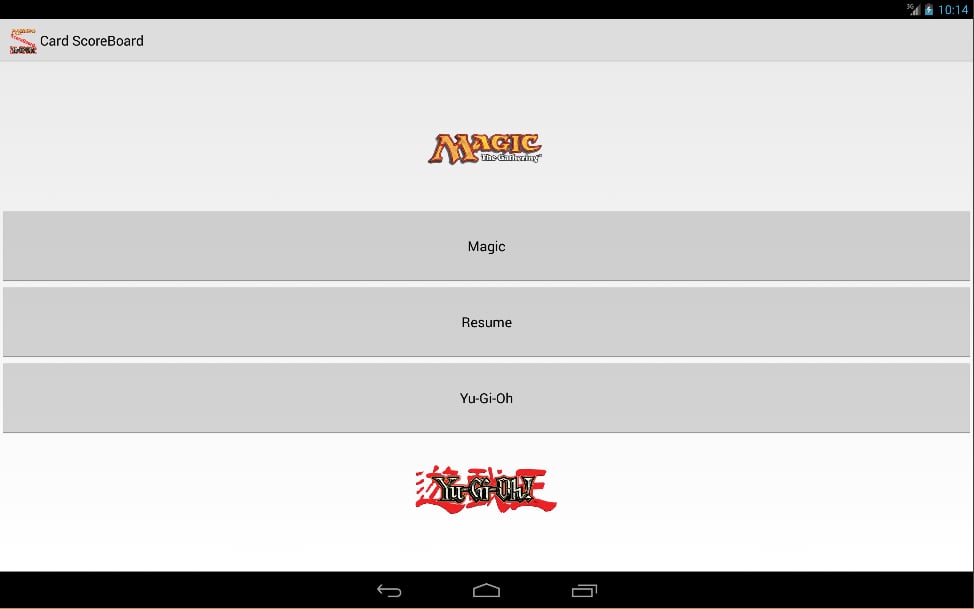 Magic&amp;YuGiOh ScoreBoard截图2