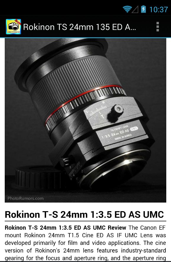 Rokinnon T-S 24mm Tutori...截图2