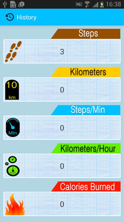 Pedometer++截图5