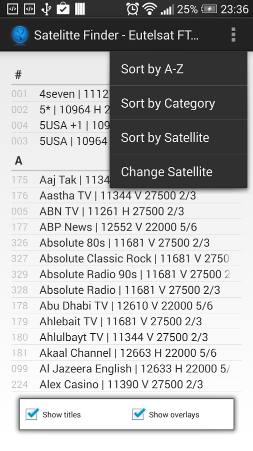 Satellite Finder截图2