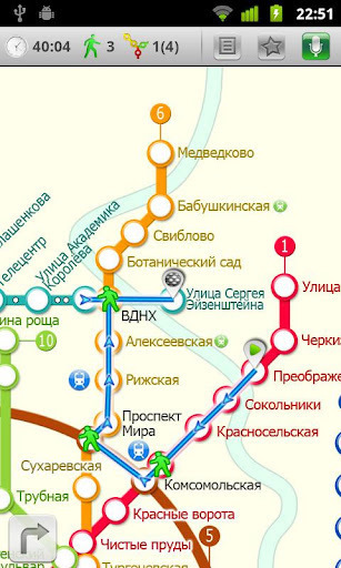 莫斯科（地铁24地图数据）截图1