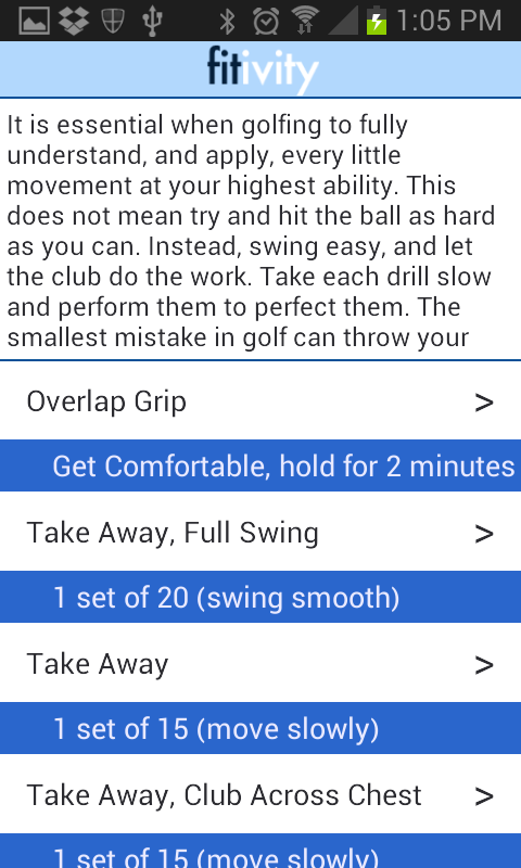 Golf: Shot Skills Training截图2