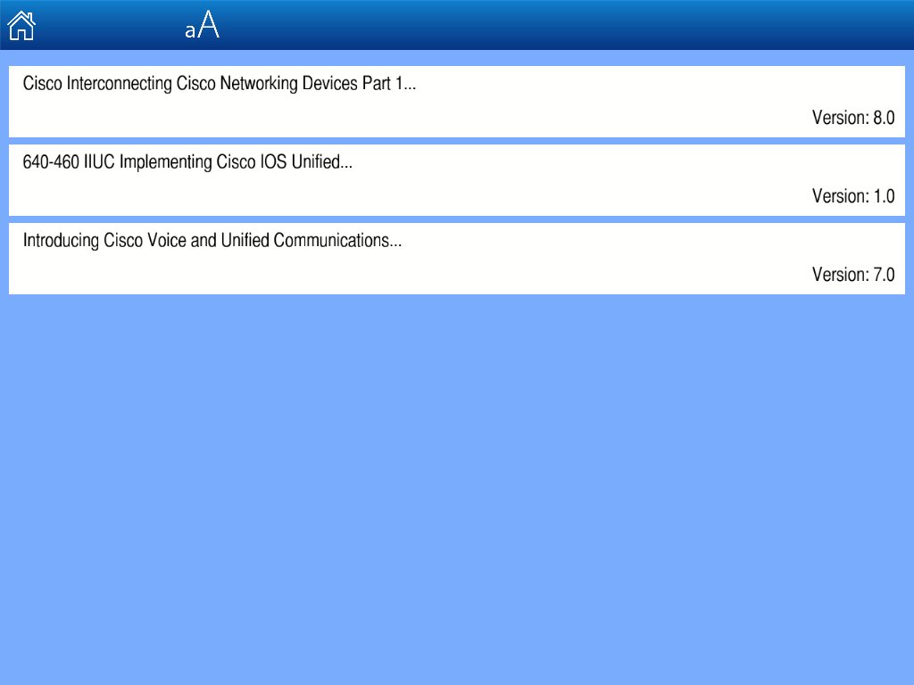 Cisco CCNA SP Exams截图1