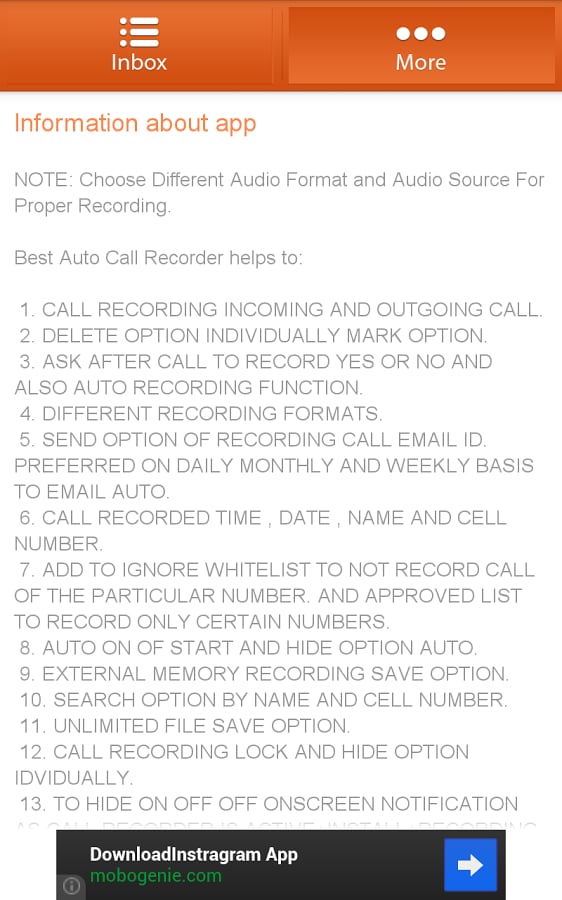 BEST AUTO CALL RECORDER截图4