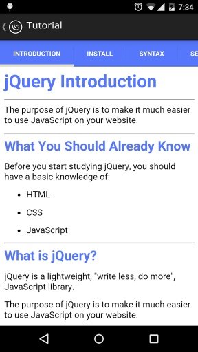 JQuery Tutorials截图4