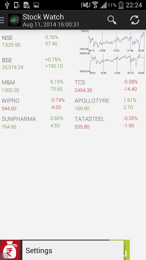 Stock Track - NSE, BSE截图2