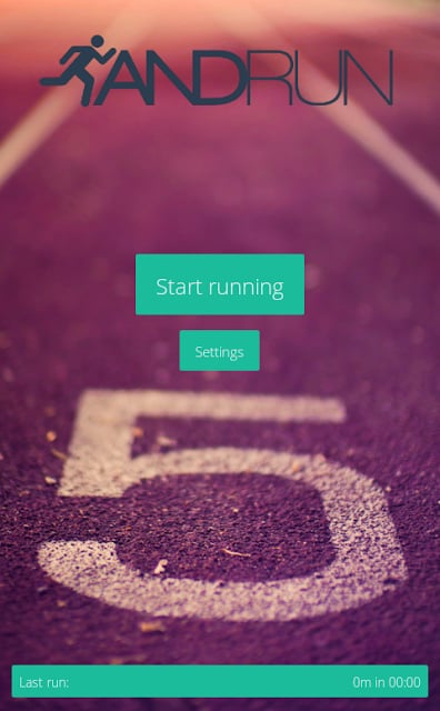 andRUN - simple running app截图4