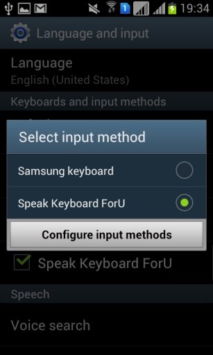 Speak Keyboard ForU截图6