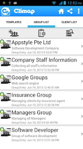 Climap - Client Manager截图6