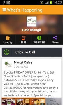 Cafe Mangii截图