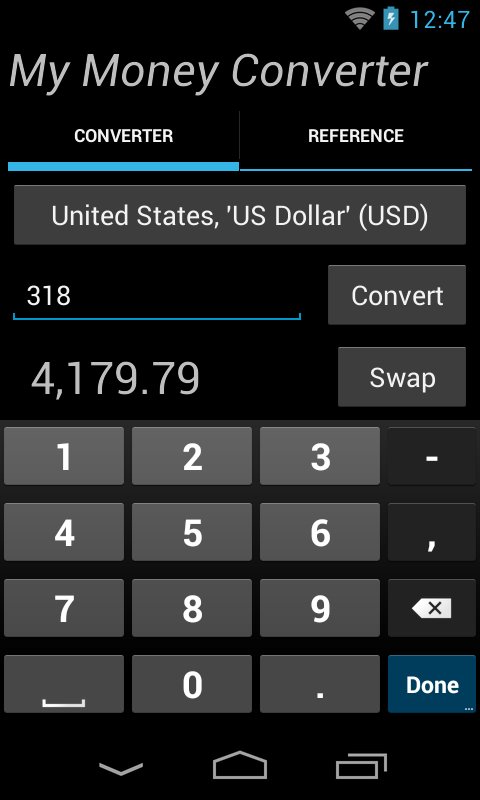 My Money Converter截图2