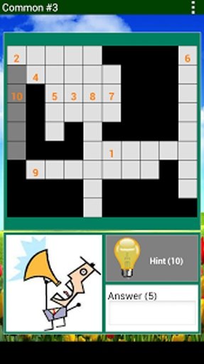 English Crossword puzzle game截图4