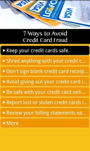 7 Ways to Avoid Card Fraud截图3