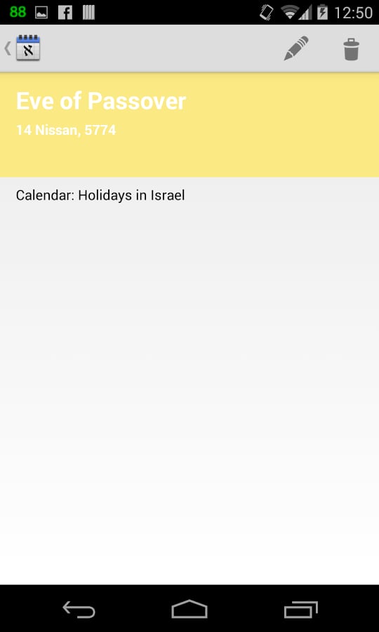 Hebrew Calendar截图4