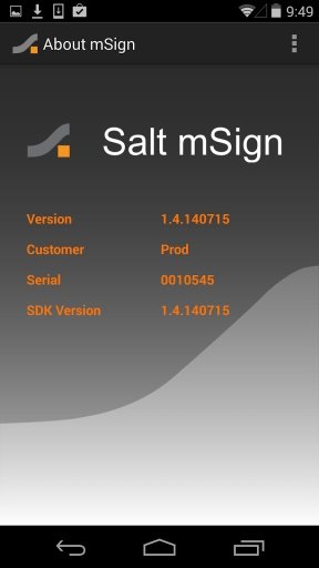 Salt mSign截图4