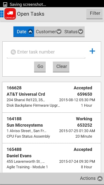 Oracle Mobile Field Service截图5