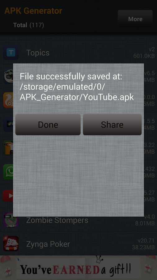 APK Generator, Backup, S...截图2